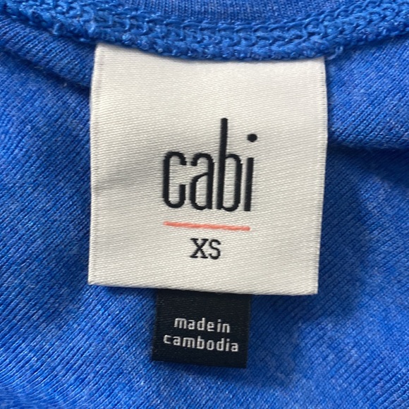 Cabi 5819 The Blues Tee Xsmall EUC - Picture 6 of 8